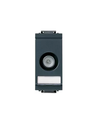 Vimar Idea 17066.01 Narrow Module Direct TV-RD-Sat Socket 1Db Male Grey Only For 2 Module Supports